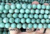 CAM1804 15 inches 10mm round amazonite gemstone beads wholesale