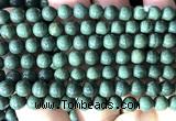 CGJ531 15 inches 6mm round green jasper beads wholesale
