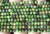 CDE3018 15 inches 4mm round sea sediment jasper beads wholesale