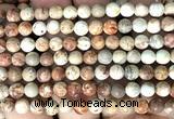 CDE3100 15 inches 6mm round sea sediment jasper beads wholesale