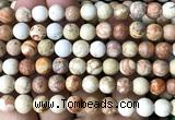 CDE3200 15 inches 8mm round sea sediment jasper beads wholesale