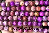 CDE3206 15 inches 8mm round sea sediment jasper beads wholesale