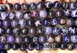 CDE3234 15 inches 8mm round sea sediment jasper beads wholesale