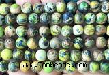 CDE3247 15 inches 8mm round sea sediment jasper beads wholesale