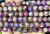 CDE3253 15 inches 8mm round sea sediment jasper beads wholesale