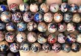 CDE3320 15 inches 10mm round sea sediment jasper beads wholesale