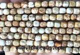 CDE3900 15 inches 5*7mm nuggets sea sediment jasper beads