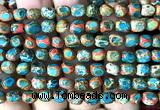 CDE3920 15 inches 5*7mm nuggets sea sediment jasper beads