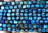 CDE3923 15 inches 5*7mm nuggets sea sediment jasper beads