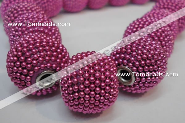 CIB411 20mm round fashion Indonesia jewelry beads wholesale