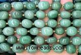 CNG9322 15 inches 10*14mm - 13*18mm nuggets green aventurine jade beads