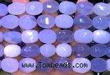 CNG9365 15 inches 12*16mm - 15*20mm faceted nuggets blue chalcedony beads