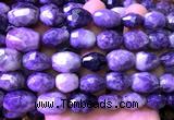 CNG9372 15 inches 12*16mm - 15*20mm faceted nuggets lilac jasper beads