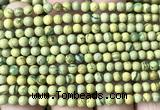 CNS360 15 inches 4mm round serpentine jasper beads wholesale