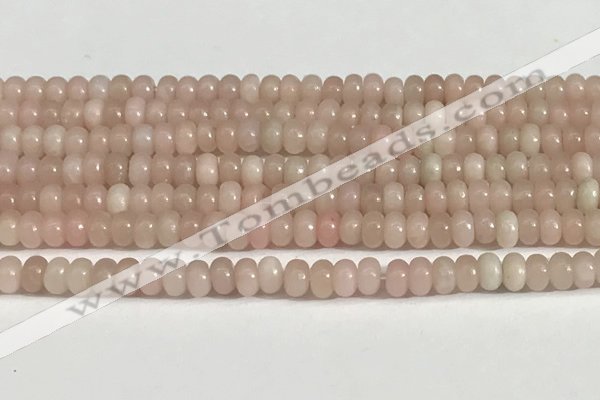 COP1236 15.5 inches 2.5*4mm rondelle Chinese pink opal beads