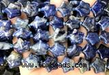 CRG87 15 inches 16mm star sodalite gemstone beads wholesale