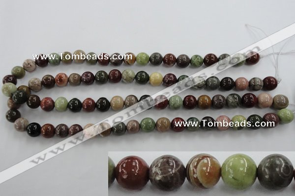 CSE5302 15.5 inches 8mm round sea sediment jasper beads wholesale